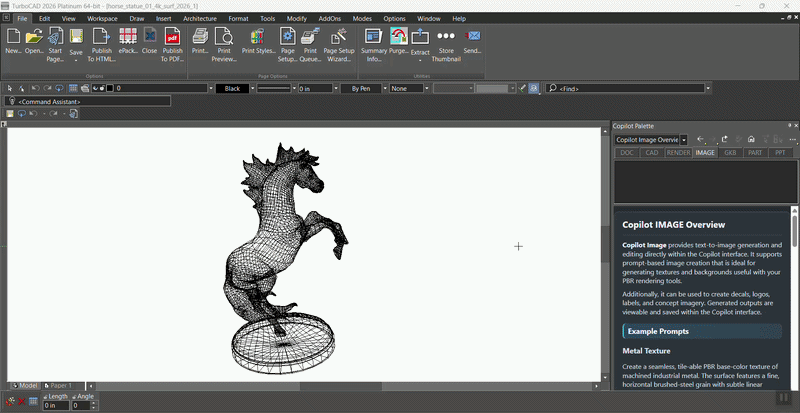 Applying Copilot Images as Material Textures